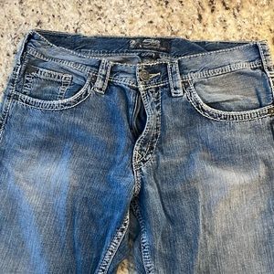 36x32 Silver jeans